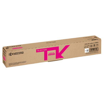 Obrazek Kyocera TK-8115 1T02P3BNL0 originální tonerová kazeta, barva náplně purpurová, výtěžnost cartridge 6000 stran