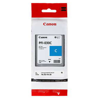 Obrazek Canon PFI-030 3490C001 originální inkoustová kazeta, barva náplně azurová