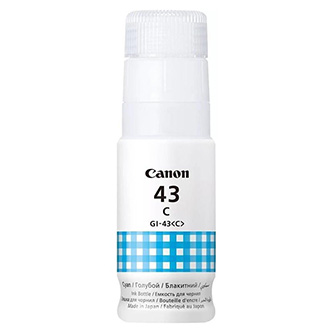 Obrazek Canon 43 4672C001 originální ink bottle, barva náplně azurová, výtěžnost cartridge 3700 stran