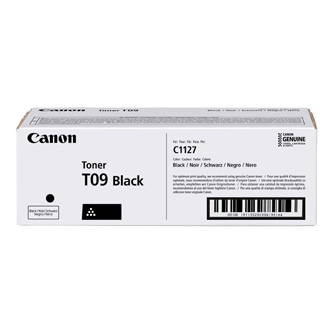 Obrazek Canon T09 3020C006 originální tonerová kazeta, barva náplně černá, výtěžnost cartridge 7600 stran