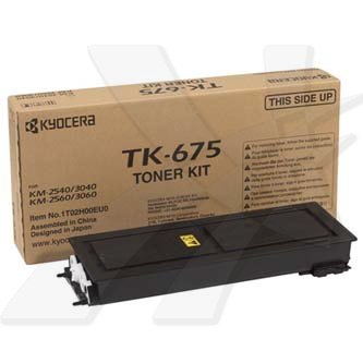 Obrazek Kyocera TK-675 1T02H00EU0 originální tonerová kazeta, barva náplně černá, výtěžnost cartridge 20000 stran