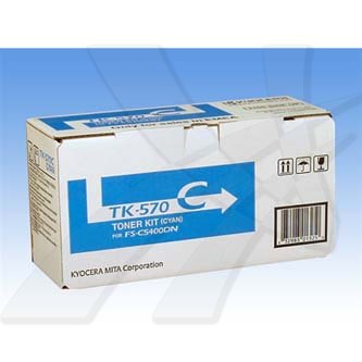 Obrazek Kyocera TK-570 1T02HGCEU0 originální tonerová kazeta, barva náplně azurová, výtěžnost cartridge 12000 stran