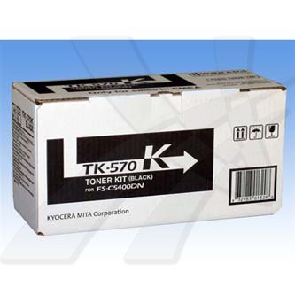 Obrazek Kyocera TK-570 1T02HG0EU0 originální tonerová kazeta, barva náplně černá, výtěžnost cartridge 16000 stran