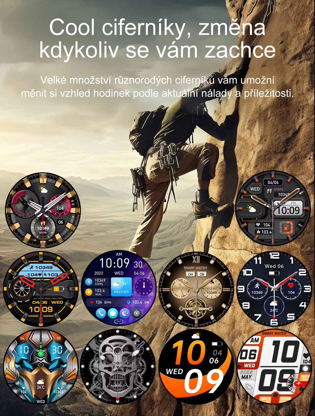 Chytré hodinky PW-165 černé s telefonováním a AMOLED displejem